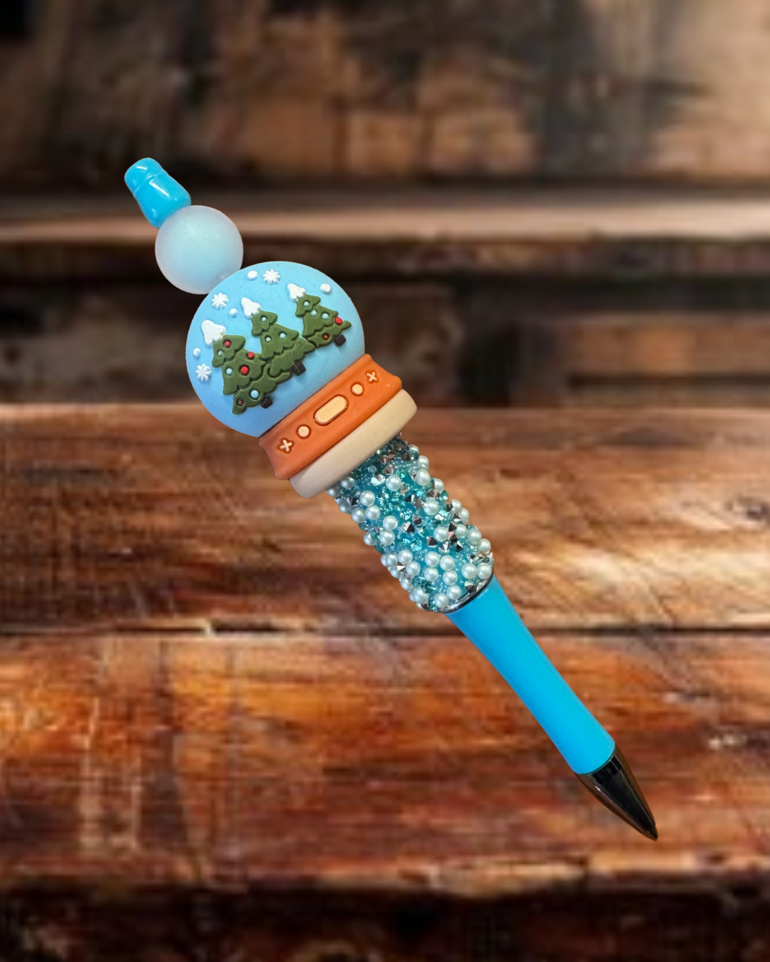 Holiday Snow Globe Pen