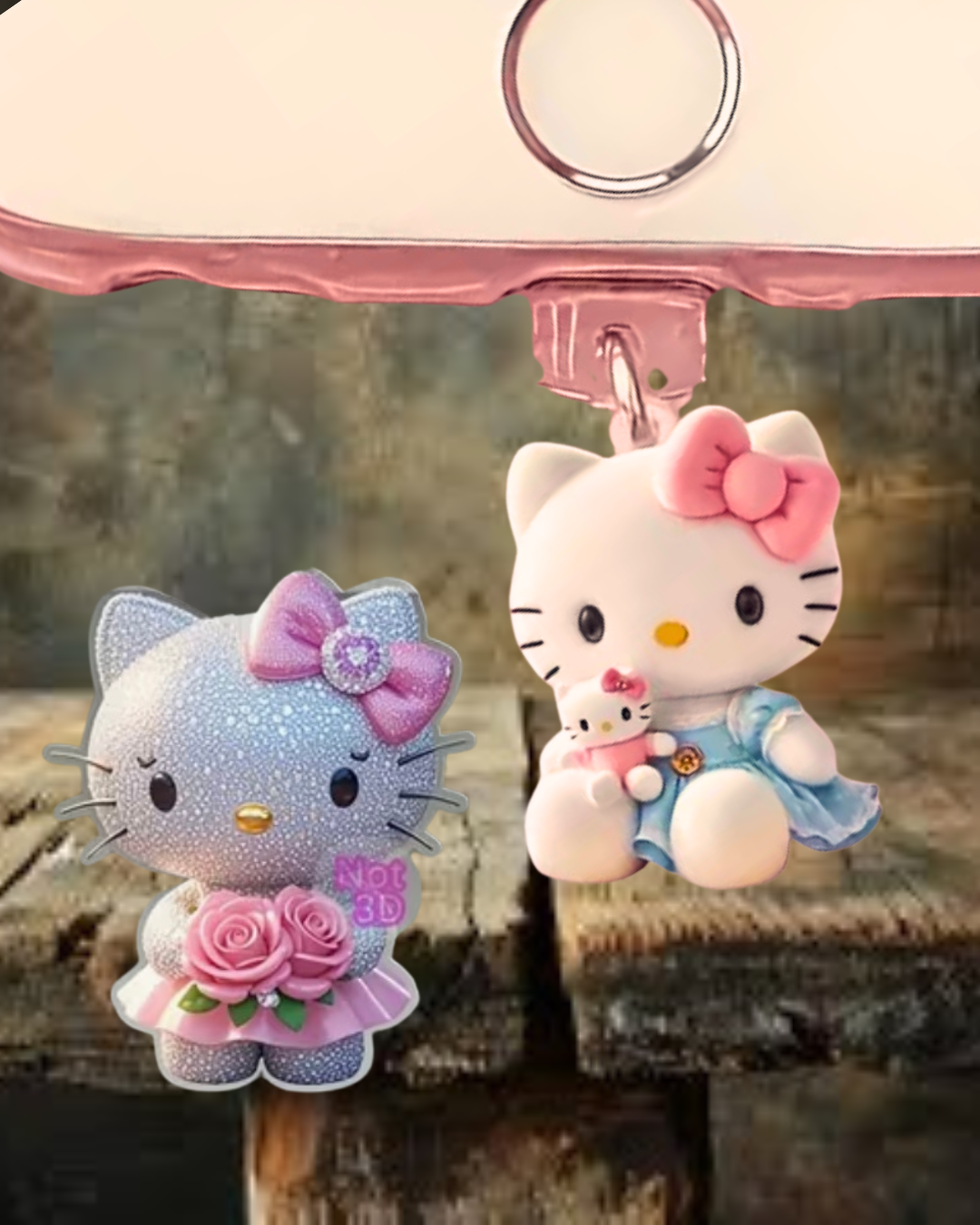 Kitty Dust Plug Charms