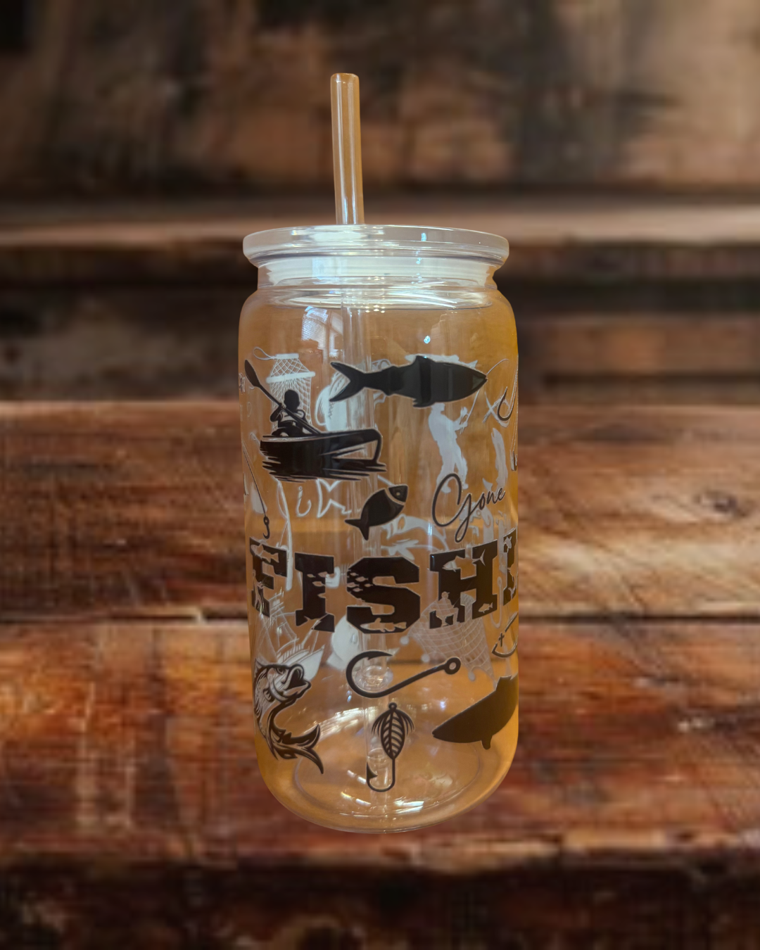 Fishing 16oz Tumbler