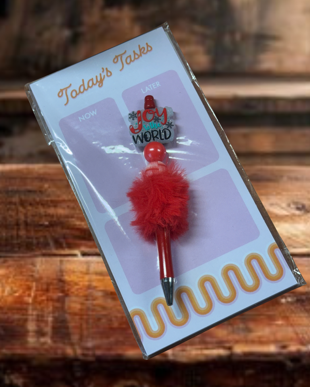 Joy to the World Christmas Pen and Notepad Bundle