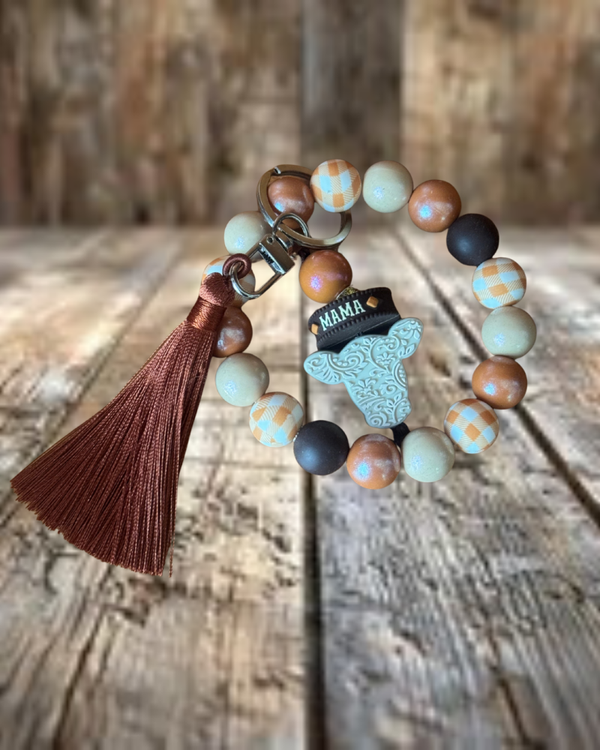 Ollie Mama Keychain Wristlet