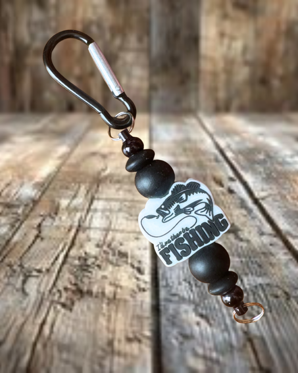 Fishing Keychain/ Bag Charm