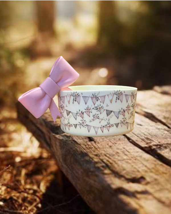 Tumbler Boot and Bow Set - Garland