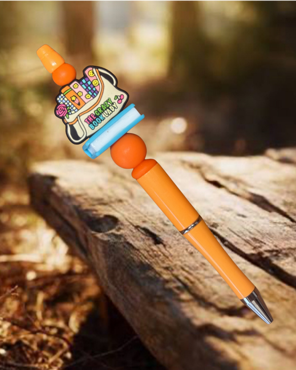 Crazy Book Lady Pen