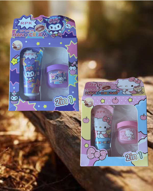 Character Lip Balm and Hand Cream