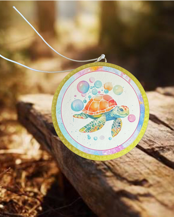 Sea Turtle Freshie - Pistachio Gelato Scent