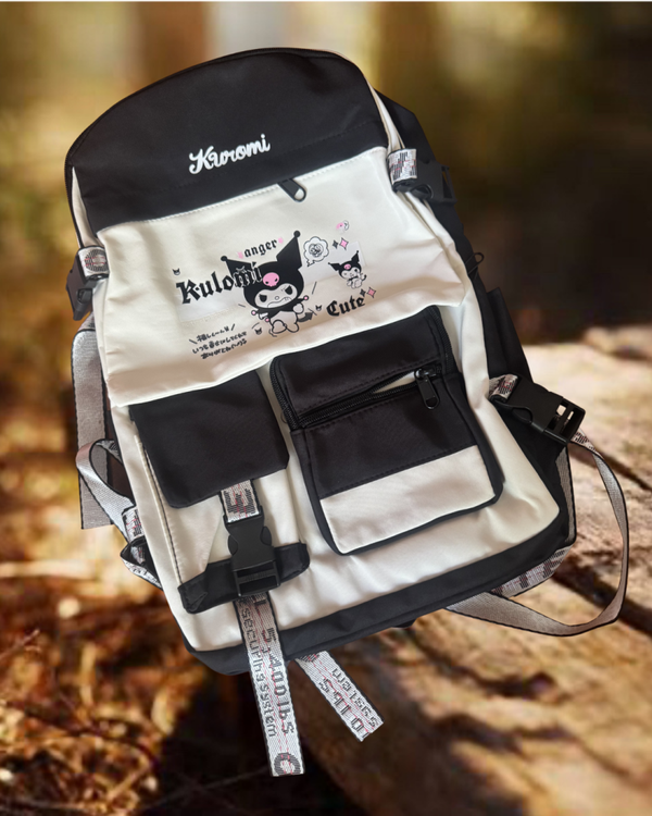 Black and White Backpack