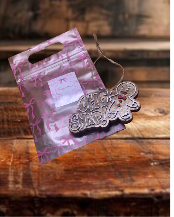 Oh Snap Gingerbread Scent Freshie