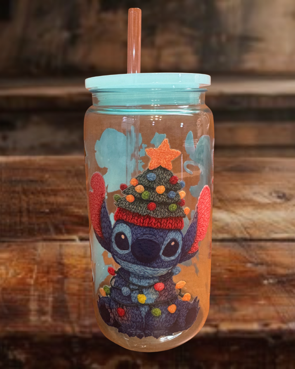 Blue Alien 16oz Tumbler