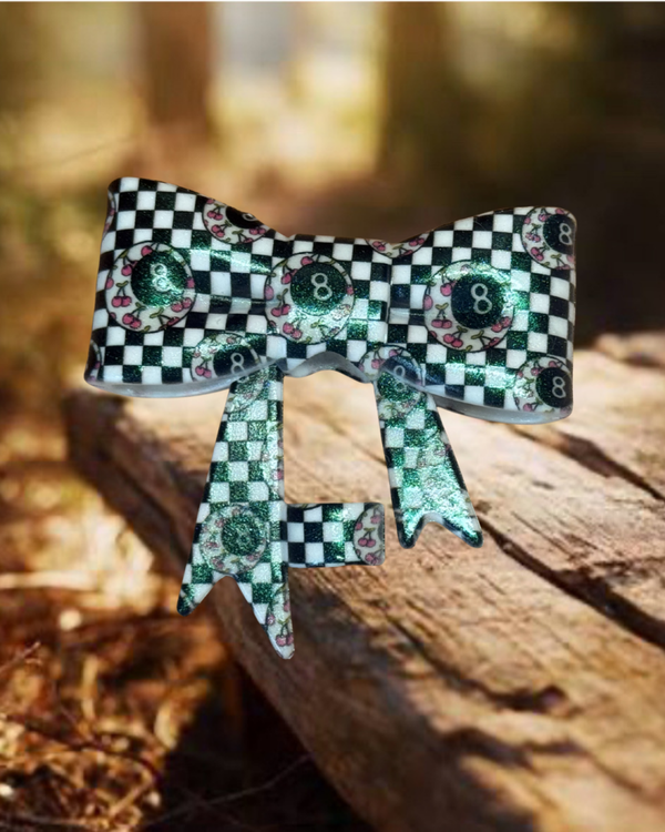 8 Bow Straw Topper