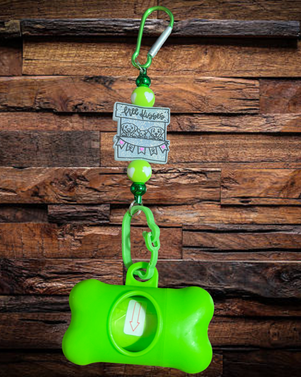 Green Doggy Bag Holder