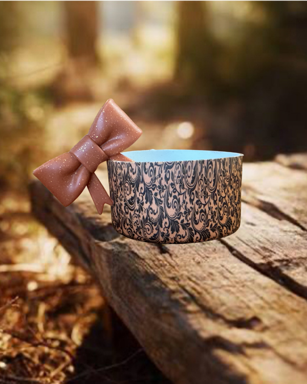 Tumbler Boot and Bow Set - Rust Tooled