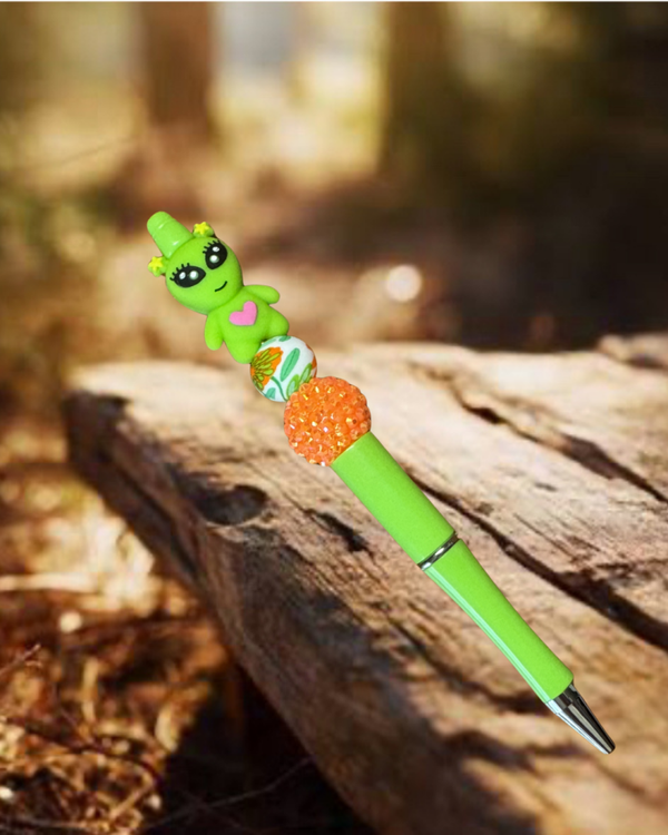 Alien Girl Peace Pen
