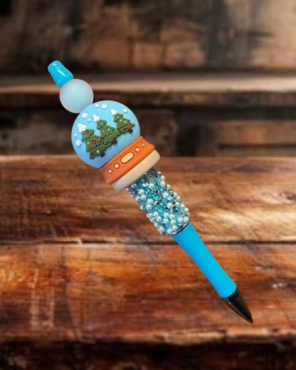 Holiday Snow Globe Pen