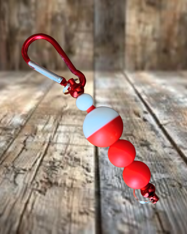 Fishing Bobber Keychain/ Bag Charm