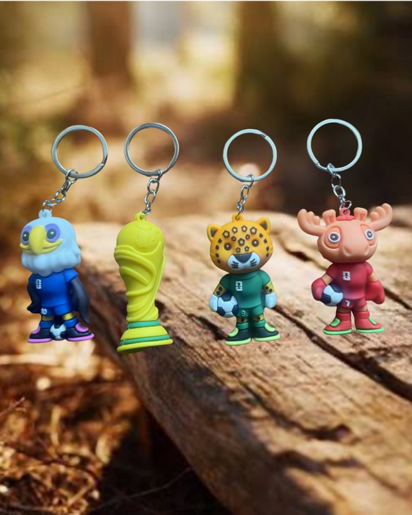 Soccer Keychains/Bagcharms