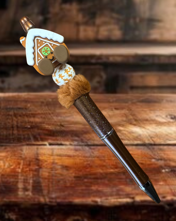 Gingerbread House Pen