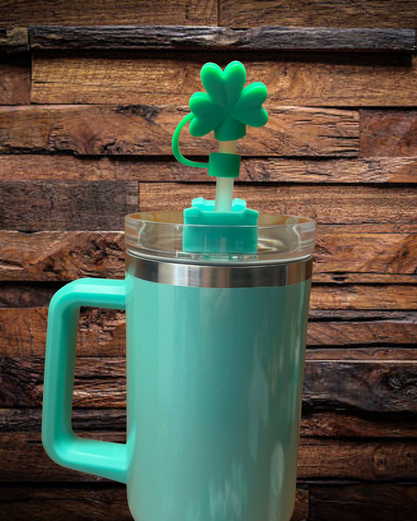 4 Leaf Clover Straw Topper