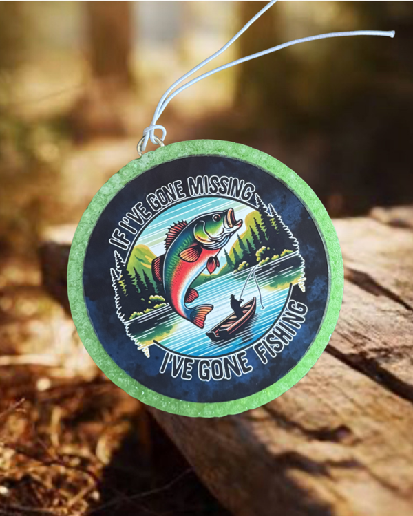 Gone FishingFreshie - Strawberry & Leather Scent