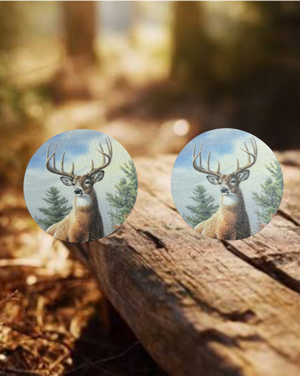 Deer Car Coasters