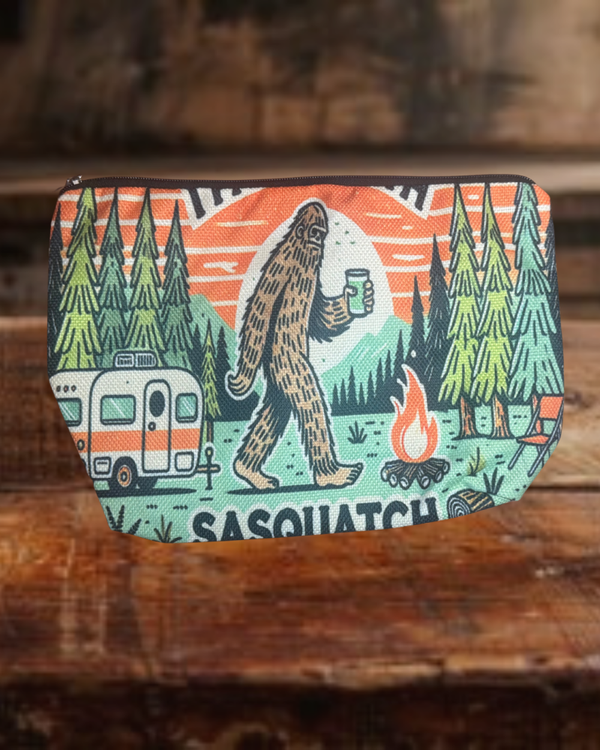 Sasquatch Zipper Pouch