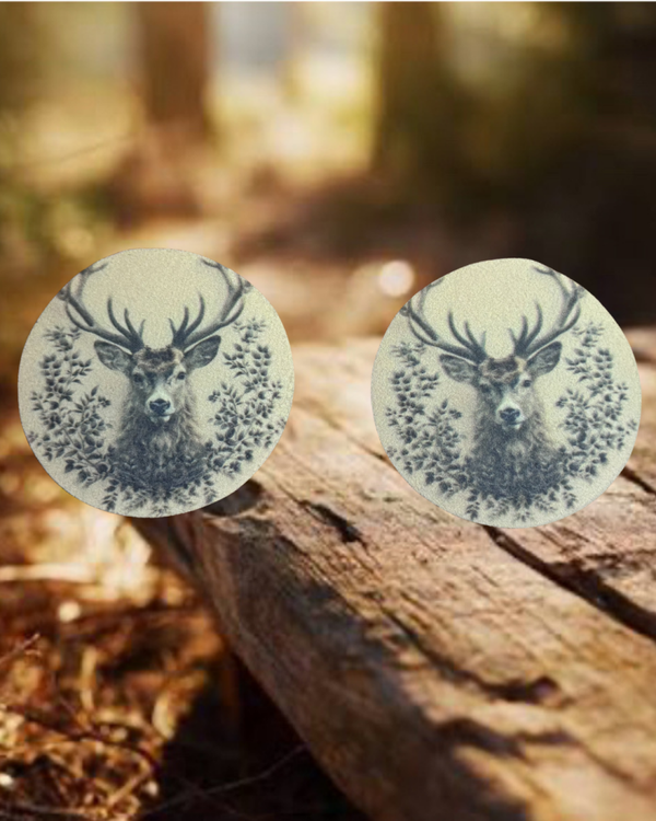 Deer Car Coasters