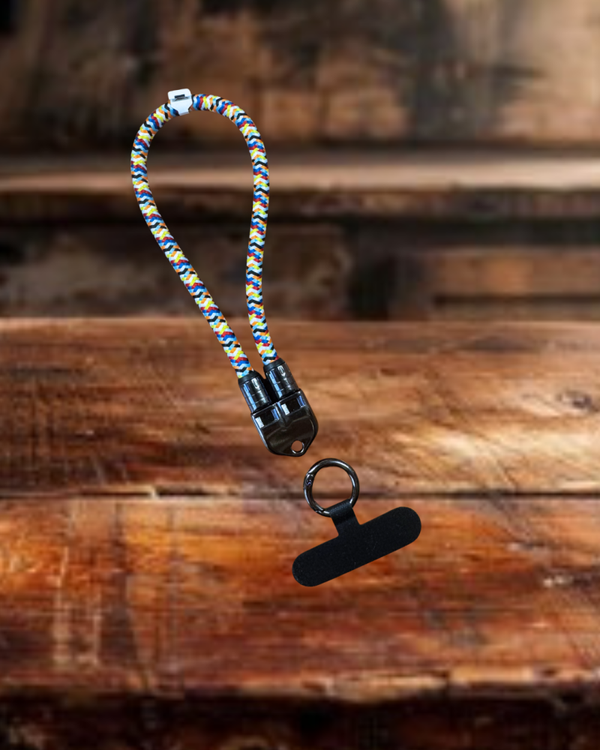 Multi- Color Phone Charger/ Keychain/ Wristlet