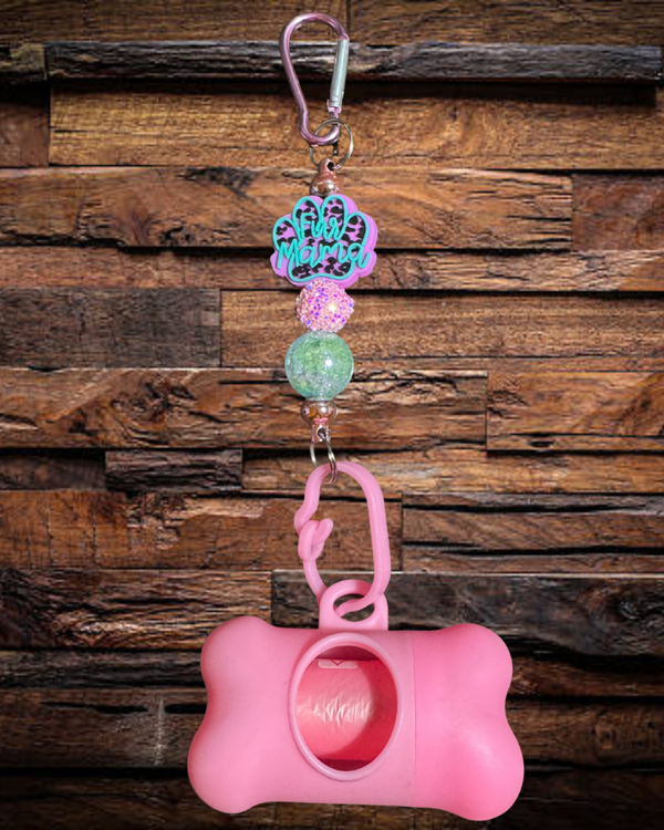 Pink Doggy Bag Holder