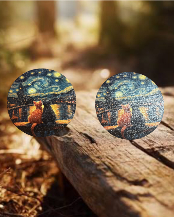 Cat Car Coasters