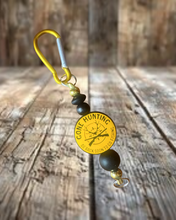 Hunting/Fishing Keychain/ Bag Charm