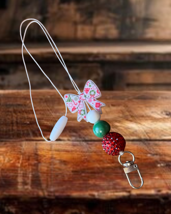 Christmas Bow Freshie Hanger