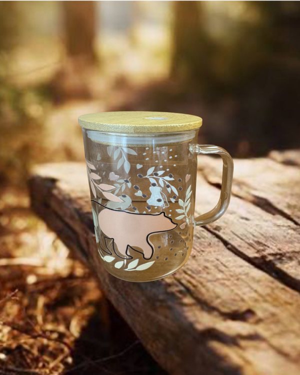 Mamma Bear and Cubs 16 oz Coffee Cup