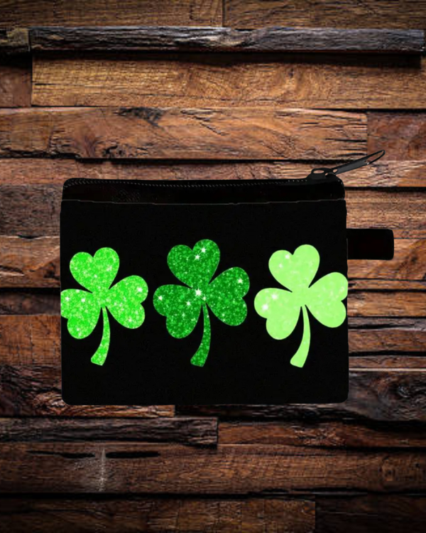 Clover Wallet/Zipper Pouch