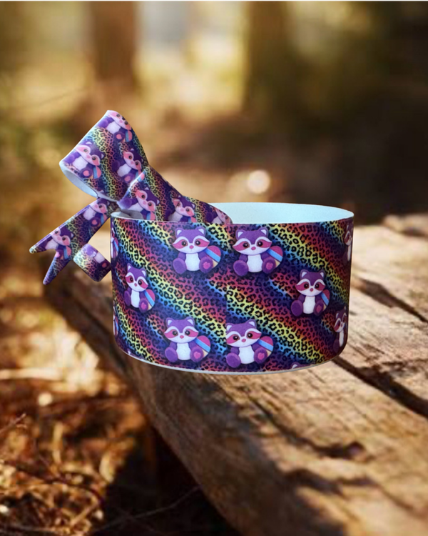 Raccoon Boot and Bow Tumbler Set