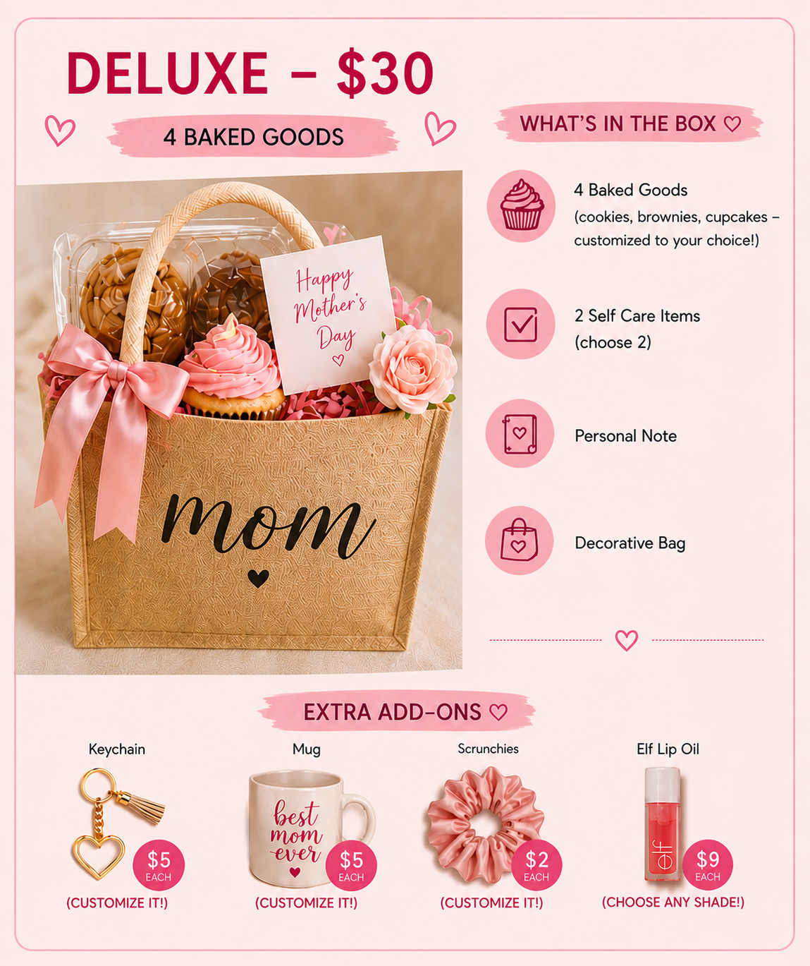 Deluxe Mother's Day Gift Basket