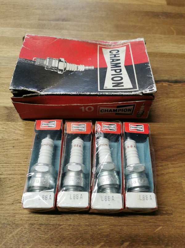 4 Pack Champion Spark Plugs for Ford/Opel/Renault/Citroen