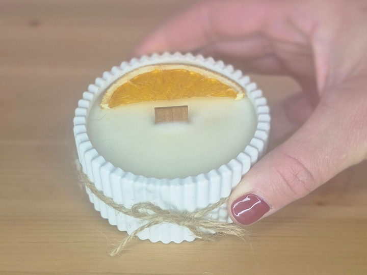 Vela de Naranja y Canela