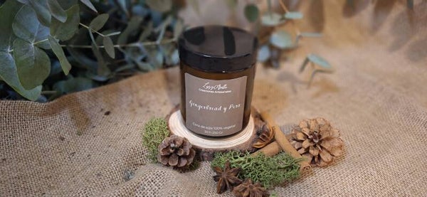 Vela de GingerBread y Pera