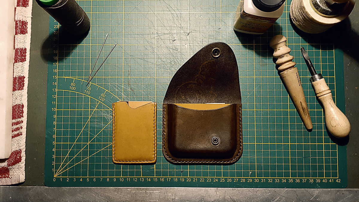Leather wallet / Maker projects | robnelissen