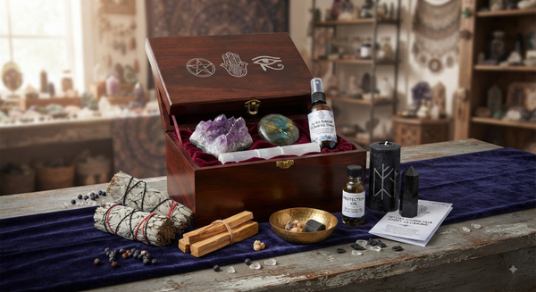The White Witch®️ DELUX PROTECTION & SPIRITUAL CLEANSING SET