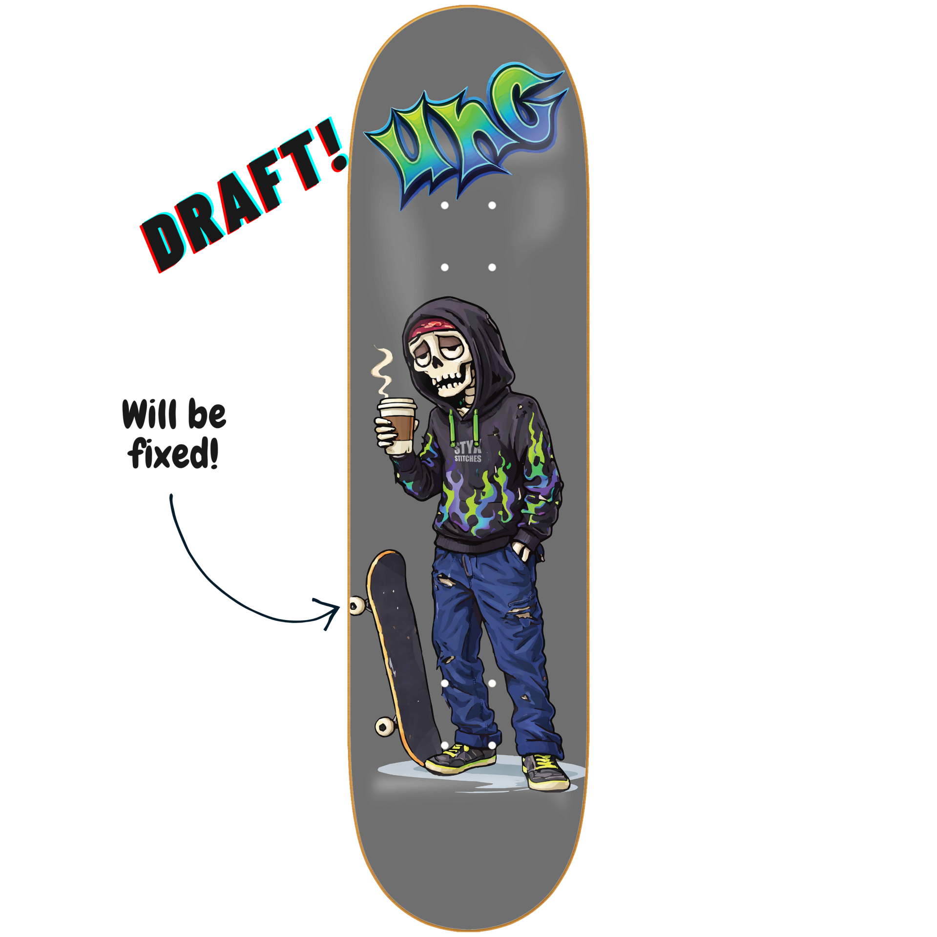 Styx Stitches "UNC" Deck