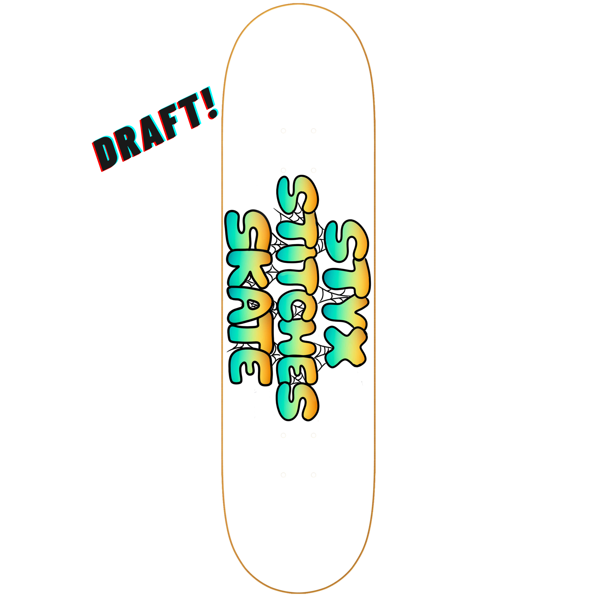 Styx Stitches Skate Deck