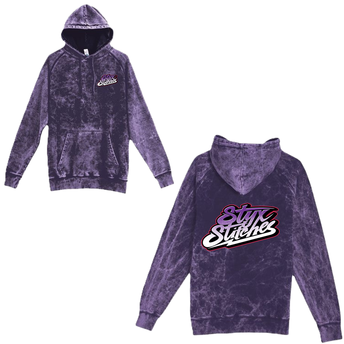 Purple Logo Hoody