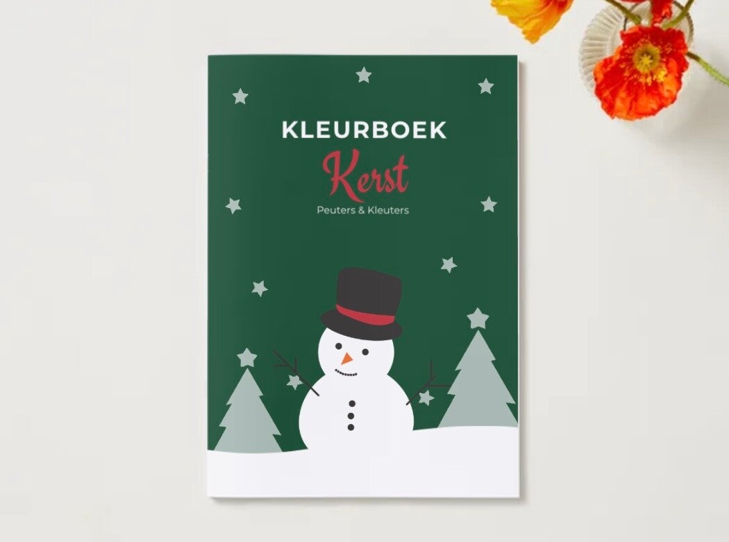Kleurboek Kerst (printbaar)