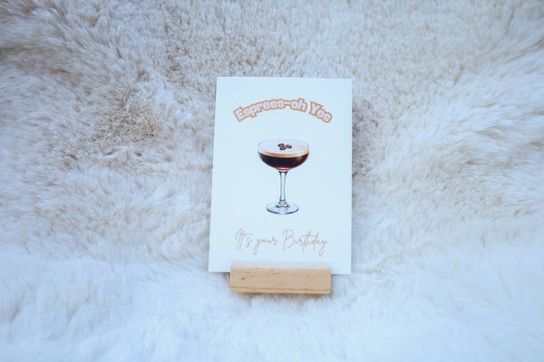 Cocktail Collectie - Verjaardag Espress-oh Yes