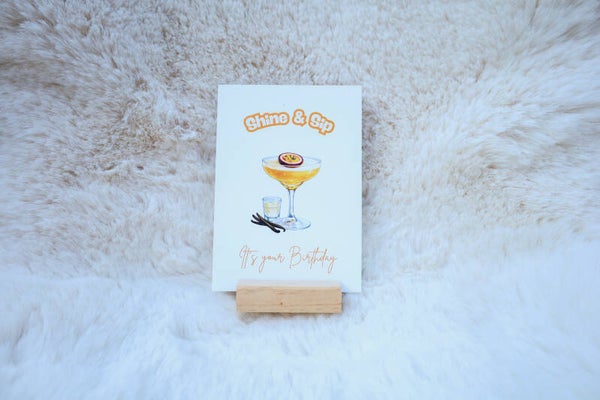 Cocktail Collectie - Verjaardag Shine & Sip