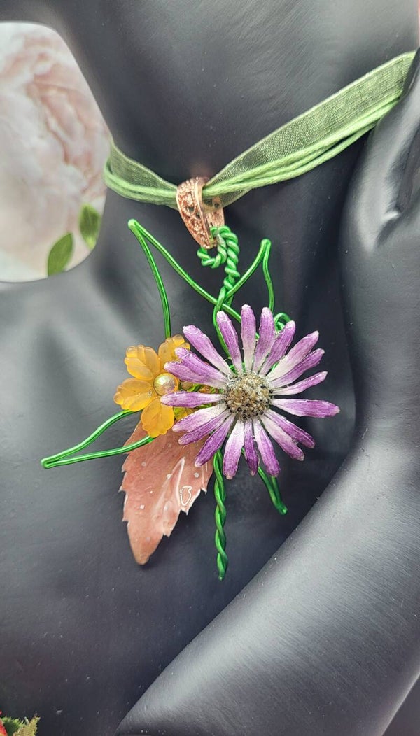 Collier Marguerite Violette