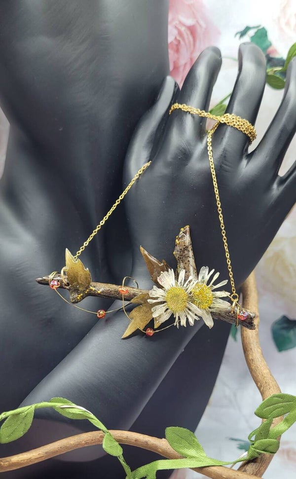 Collier Branche de Bois