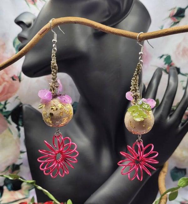 Boucles d'Oreilles Boules