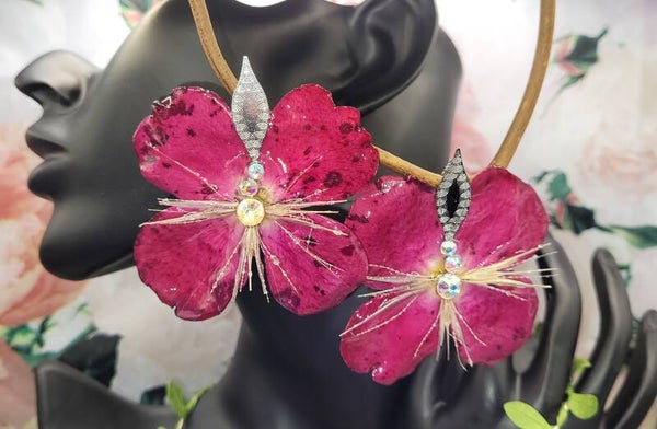 Boucles d'Oreilles 4 Pétales